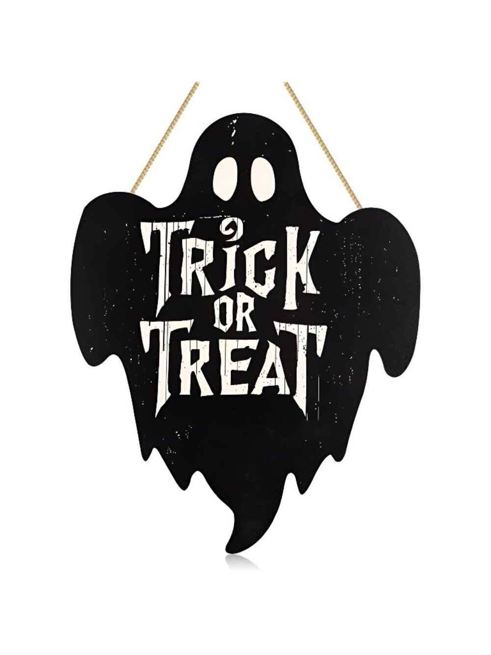 Halloween Ghost Door Sign Decorations Halloween Door Hanging Sign Wooden